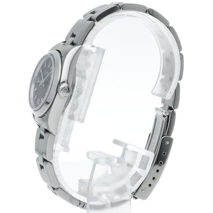 Rolex Oyster Perpetual Watch Box SS Black Polished — view 3