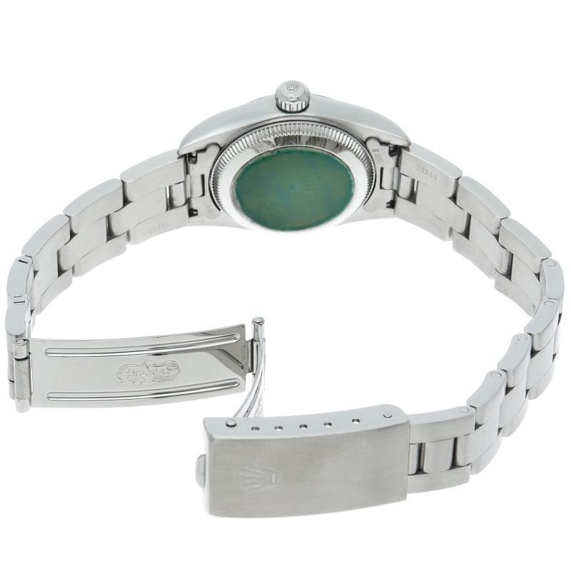 Rolex Oyster Perpetual Watch Box SS Black Polished — view 5