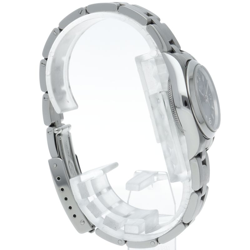 Rolex Oyster Perpetual Watch Box SS Black Polished — view 4