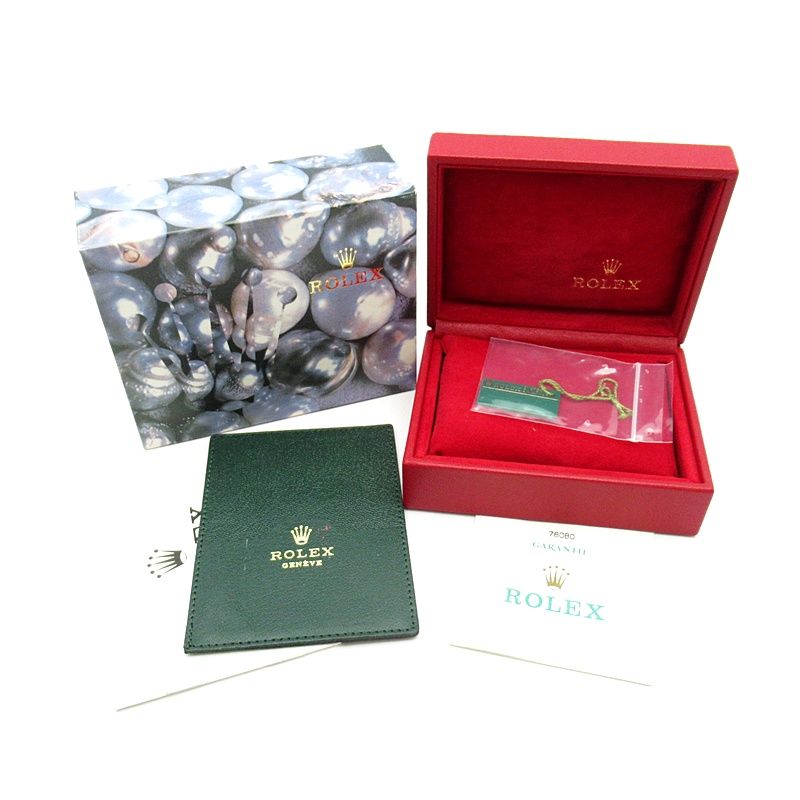 Rolex Oyster Perpetual Watch Box SS Black Polished 20 — view 6