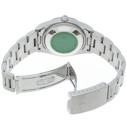 Rolex Oyster Perpetual Date Watch SS Silver Polished — view 5