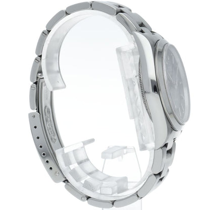 Rolex Air King SS Watch Black Polished — view 4