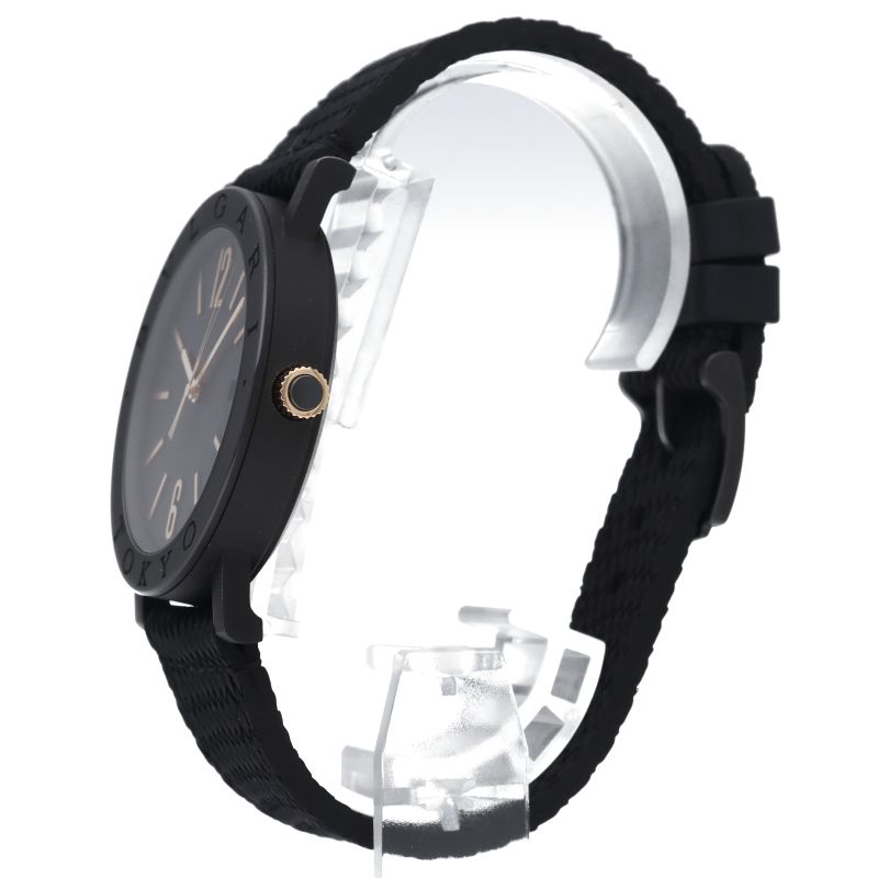 Bvlgari Watch 41 mm Cities Special Edition Tokyo Box Band — view 3
