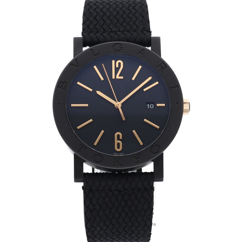 Bvlgari Watch 41 mm Cities Special Edition Tokyo Box Band — view 2