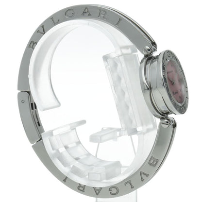 Bvlgari B-zero One Watch Bangle Shell SS Pink Polished Bracelet — view 4