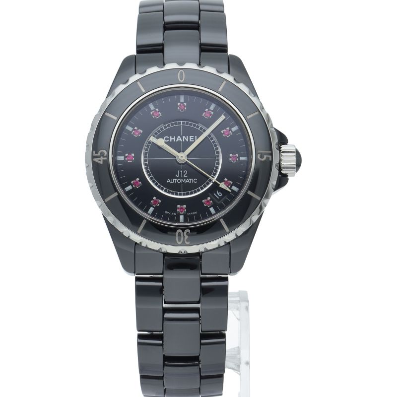 Chanel Watch 38 mm Ruby Auto Depth Box Ceramic Black Finish — view 2
