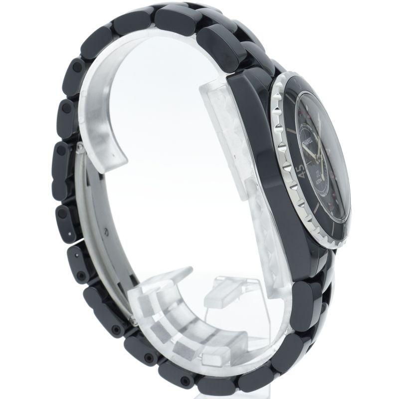 Chanel Watch 38 mm Ruby Auto Depth Box Ceramic Black Finish — view 4