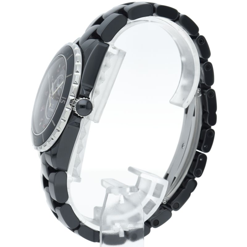 Chanel Watch 38 mm Ruby Auto Depth Box Ceramic Black Finish — view 3