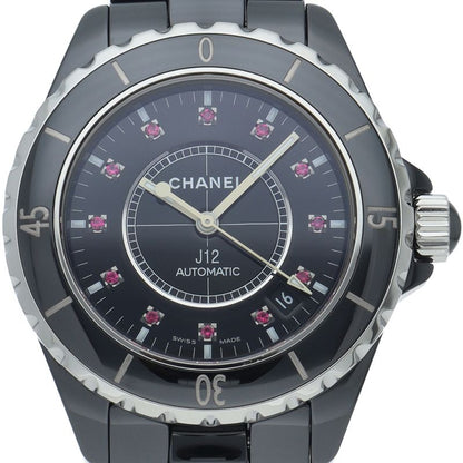 Chanel Watch 38 mm Ruby Auto Depth Box Ceramic Black Finish