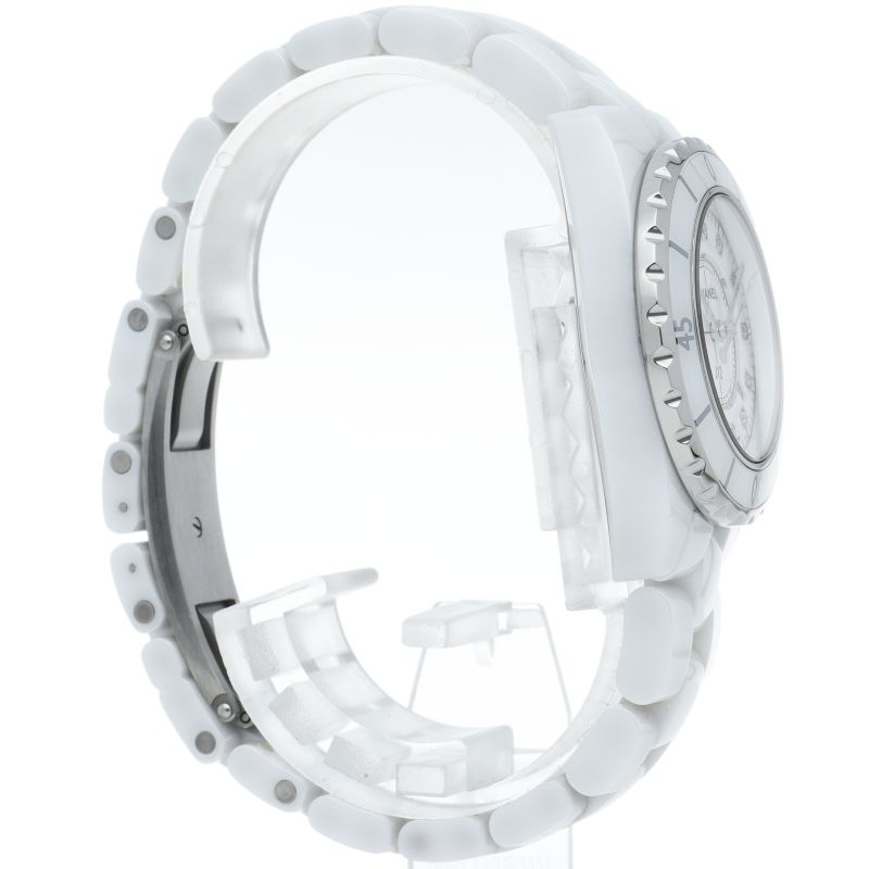 Chanel Watch 33 mm Diamond Box Ceramic White Polished — view 4