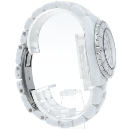 Chanel Watch 33 mm Diamond Box Ceramic White Polished — view 4