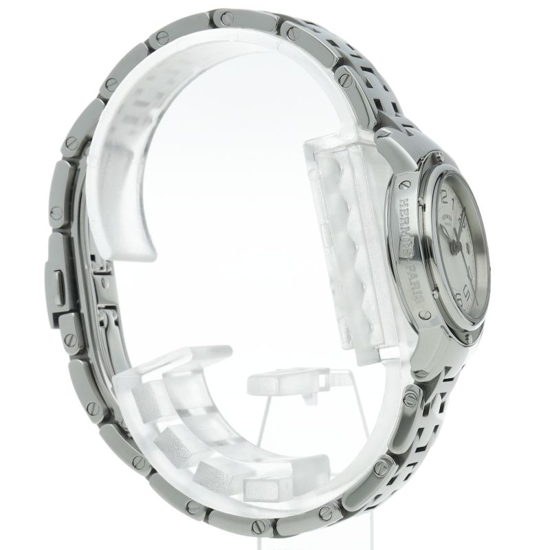Hermes Clipper Classic Watch Box SS White — view 4