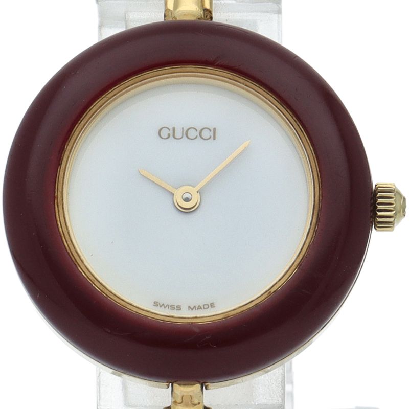 Gucci Change Bezel Watch 11 12.2 Box 11 White