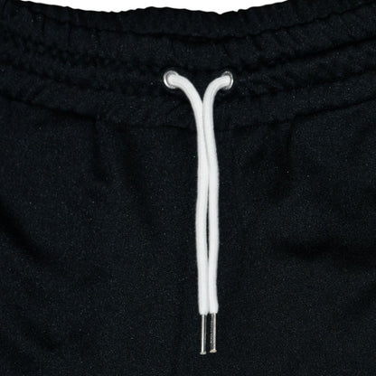 Celine Straight Double Faced Jersey Jogger Pants Black — view 6