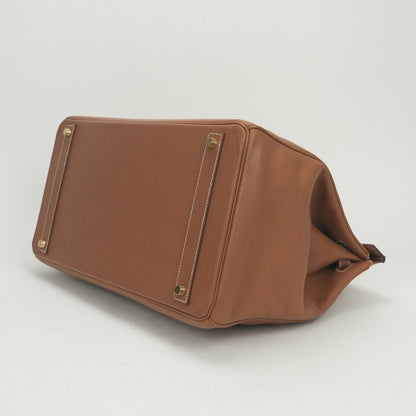 Hermes Birkin 40 Tote Courchevel Gold Brown — view 5