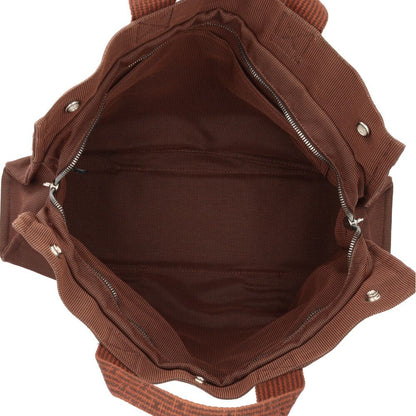 Hermes Tote MM Her Line Canvas Brown — view 7
