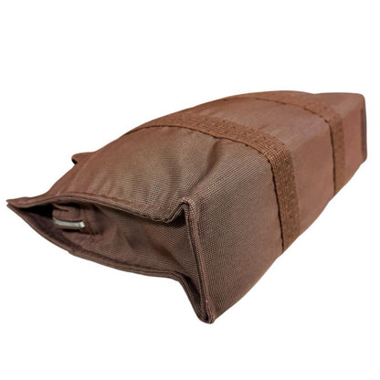 Hermes Tote MM Her Line Canvas Brown — view 5