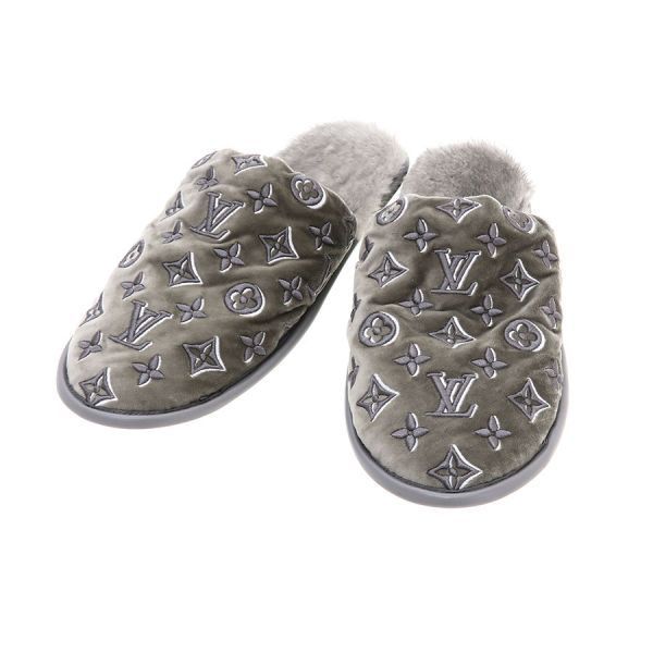 Louis Vuitton Slipper Gray