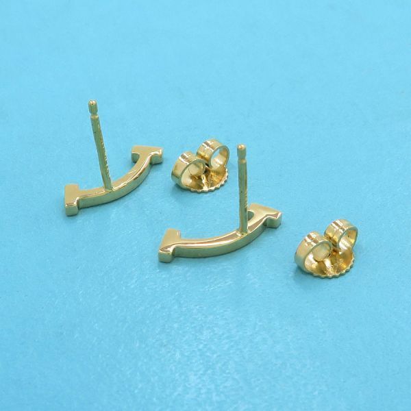 Tiffany & Co T Smile Earrings Mini — view 6