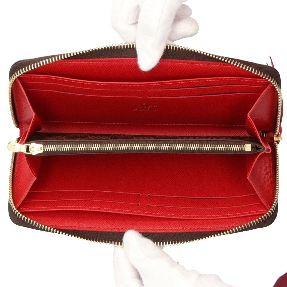 Louis Vuitton Portefeuille Clemence Damier Wallet Canvas — view 6