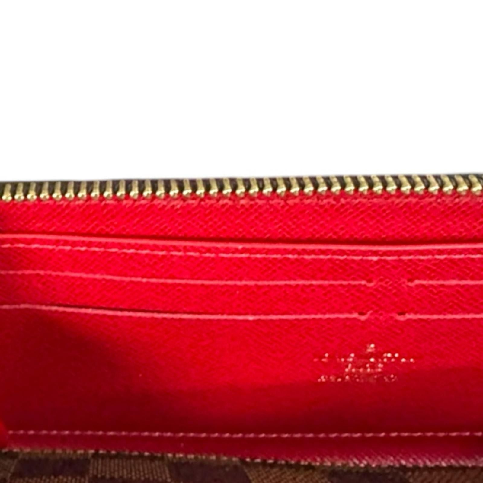 Louis Vuitton Portefeuille Clemence Damier Wallet Canvas — view 8
