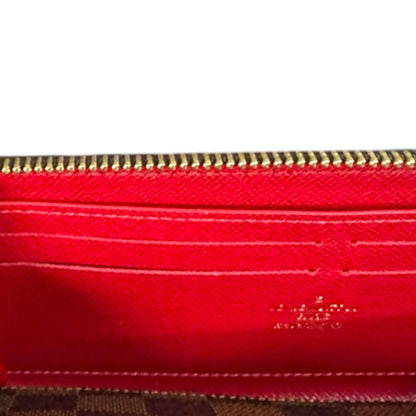 Louis Vuitton Portefeuille Clemence Damier Wallet Canvas — view 8