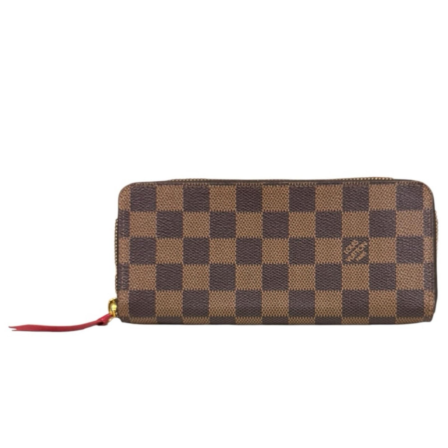 Louis Vuitton Portefeuille Clemence Damier Wallet Canvas