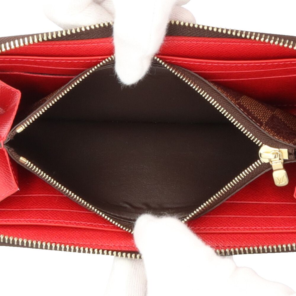 Louis Vuitton Portefeuille Clemence Damier Wallet Canvas — view 7