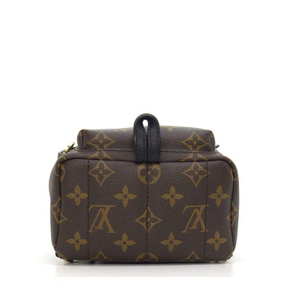 Louis Vuitton Backpack Palm Springs Mini Brown Monogram Canvas Leather — view 4