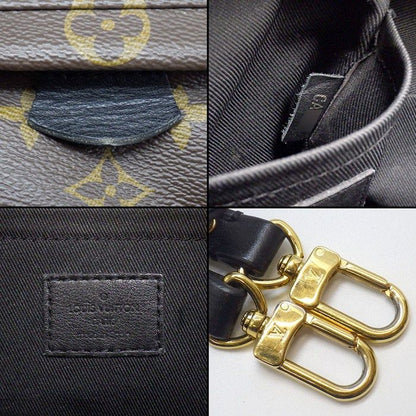 Louis Vuitton Backpack Palm Springs Mini Brown Monogram Canvas Leather — view 6