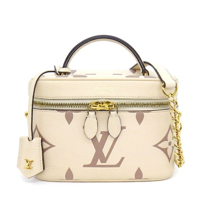 Louis Vuitton Shoulder Bag Vanity PM Cles Monogram Empreinte Leather
