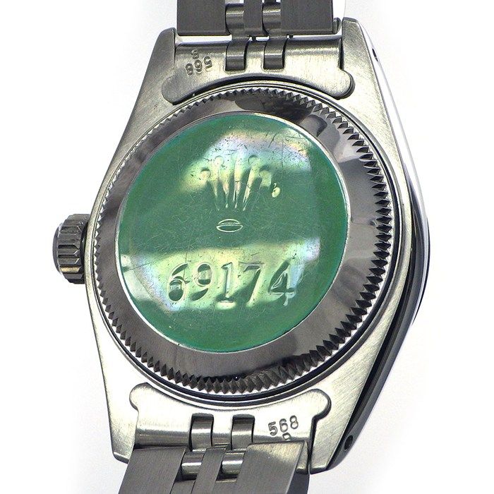 Rolex Datejust No Silver Dial Date 18k White Gold SS Automatic Winding Watch — view 4