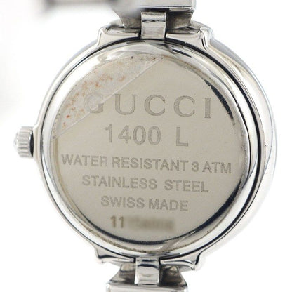 Gucci Watch Bangle Round Pink Shell Dial SS Quartz Analog — view 4