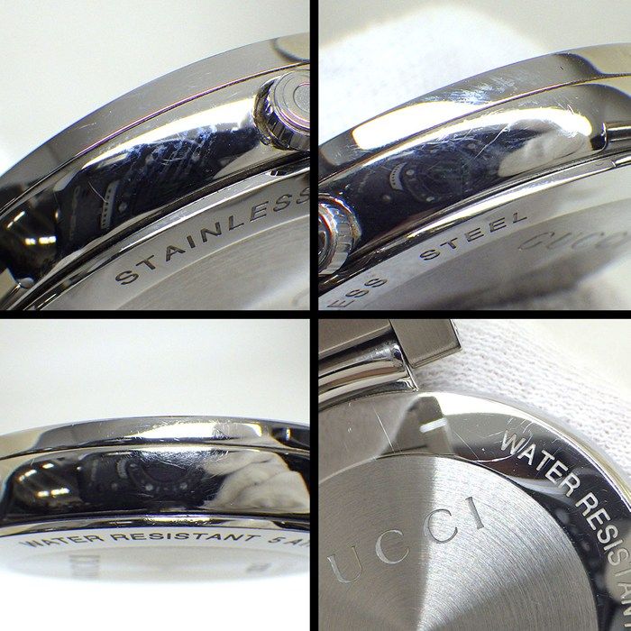 Gucci Watch Interlocking 133.3 GG Sunray Black Dial SS Quartz Analog — view 6
