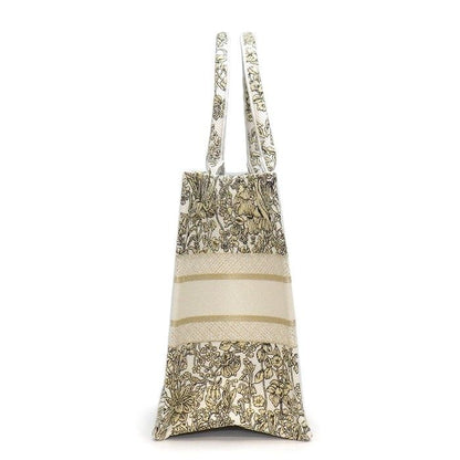 Dior Tote Book White Around the World Embroidery — view 3