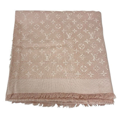 Louis Vuitton Shawl Monogram Silk Wool Scarf — view 2