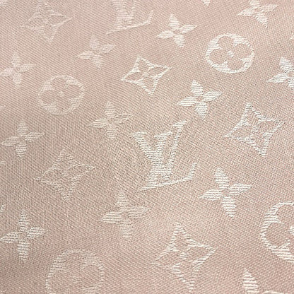 Louis Vuitton Shawl Monogram Silk Wool Scarf — view 8