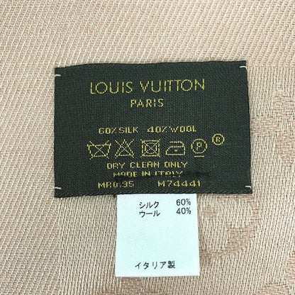 Louis Vuitton Shawl Monogram Silk Wool Scarf — view 4
