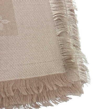Louis Vuitton Shawl Monogram Silk Wool Scarf — view 6