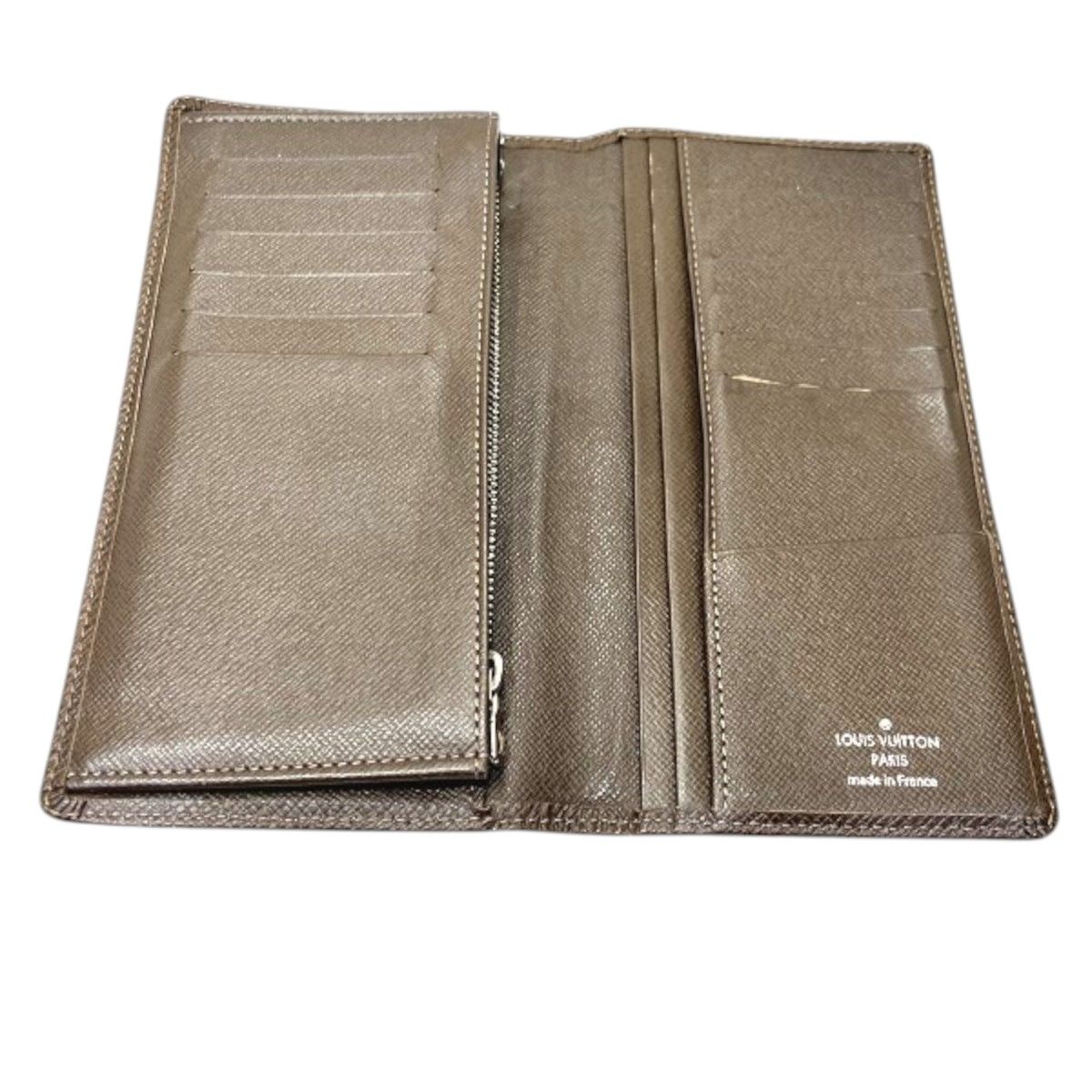 Louis Vuitton Portefeuille Brazza Glacier Taiga Bifold Wallet Leather — view 3