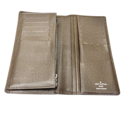 Louis Vuitton Portefeuille Brazza Glacier Taiga Bifold Wallet Leather — view 3