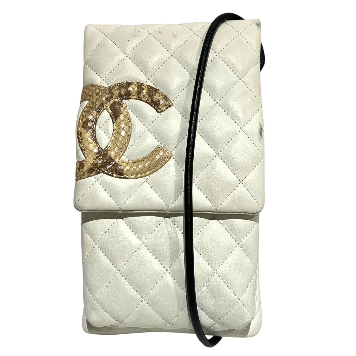 Chanel Cambon Line Shoulder Bag Lambskin