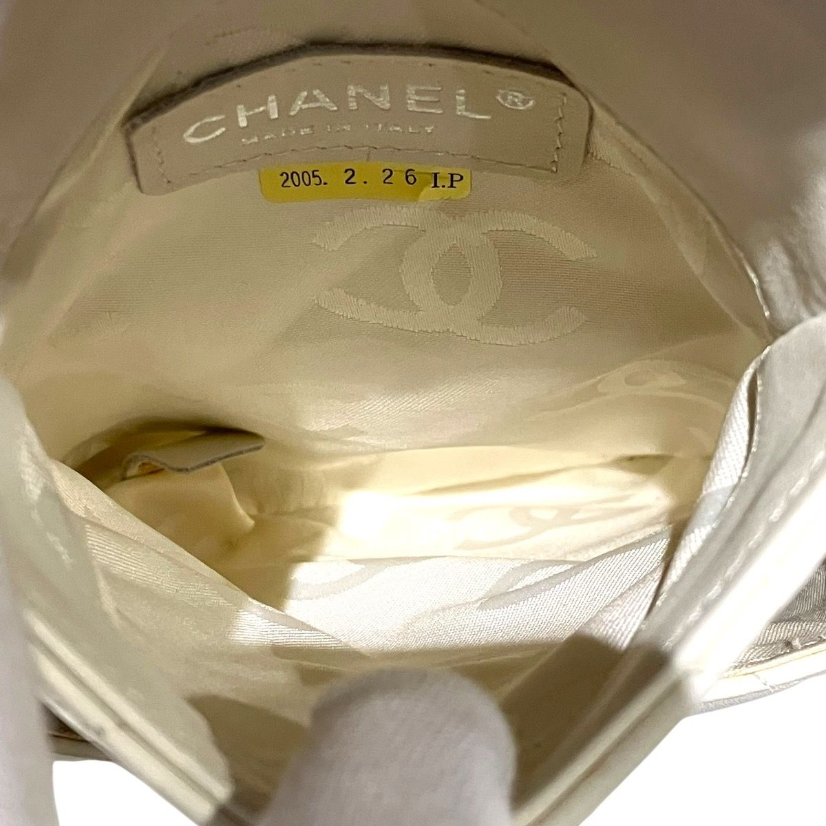Chanel Cambon Line Shoulder Bag Lambskin — view 6