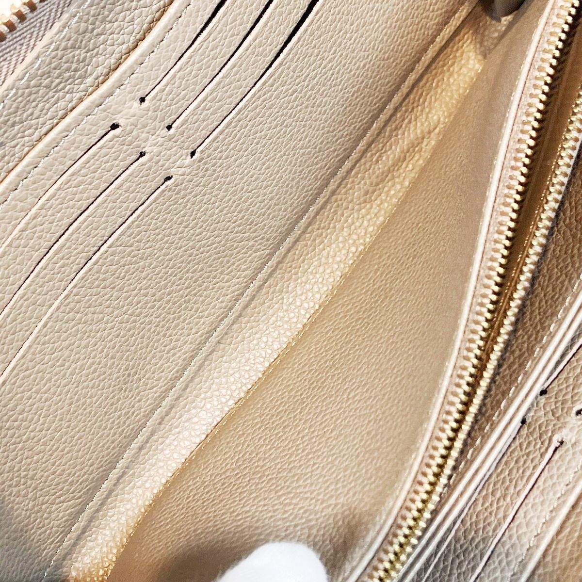 Louis Vuitton Zippy Wallet Monogram Empreinte Leather — view 7