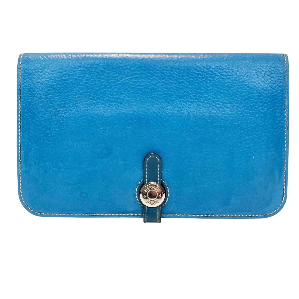Hermes Dogon GM Bifold Wallet Taurillon Clemence Leather
