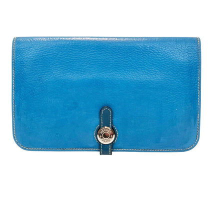 Hermes Dogon GM Bifold Wallet Taurillon Clemence Leather