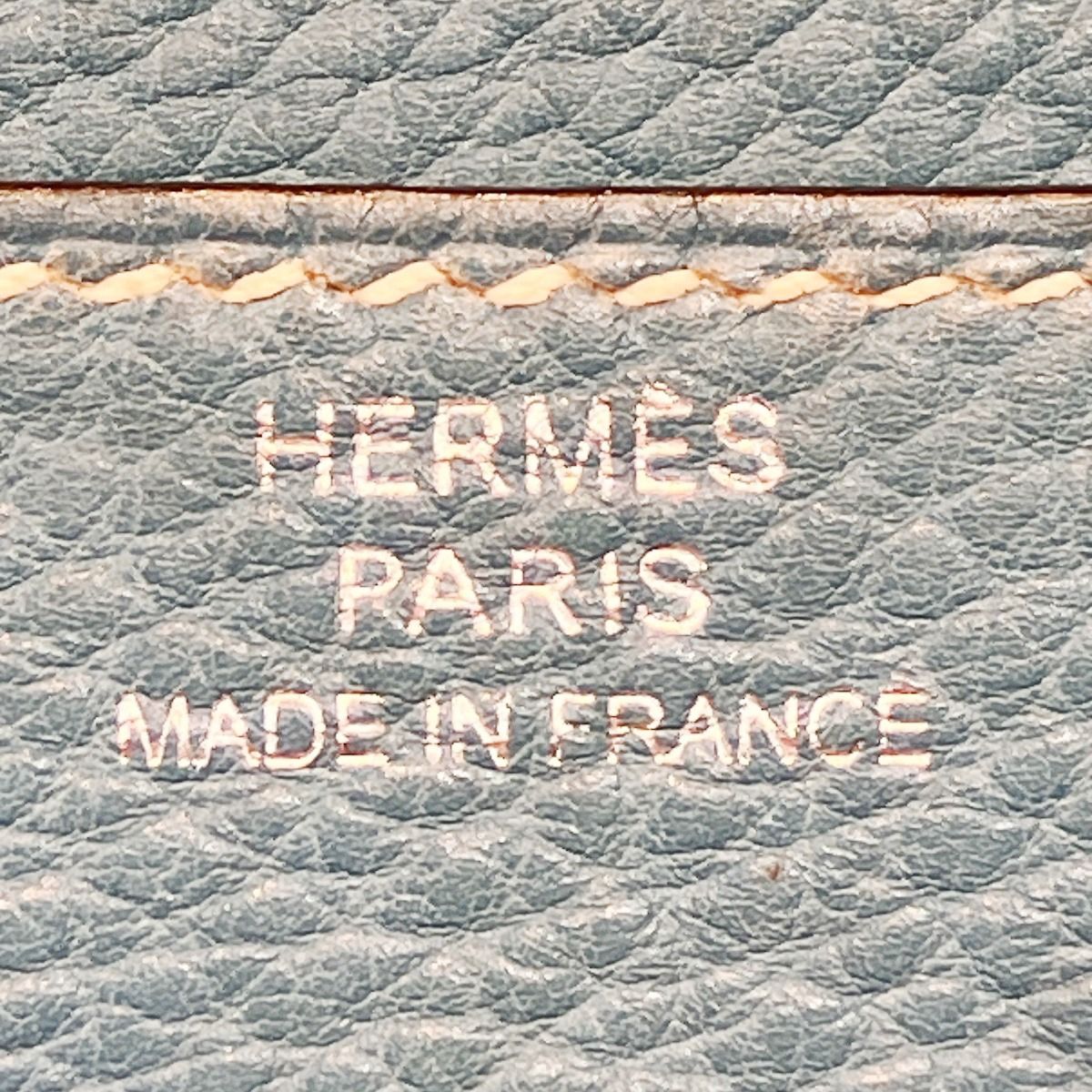 Hermes Dogon GM Bifold Wallet Taurillon Clemence Leather — view 4