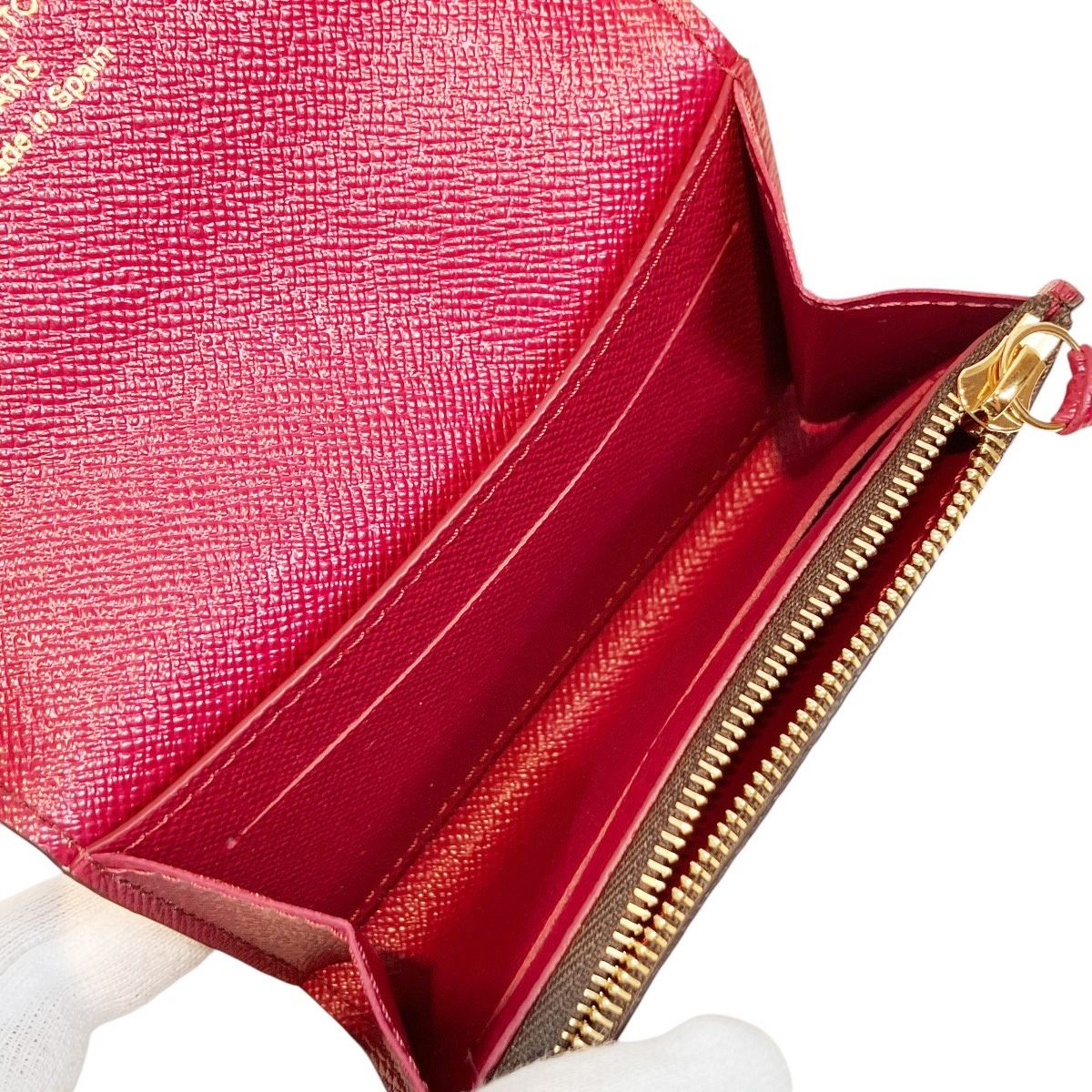 Louis Vuitton Porte-Monnaie Rosalie Monogram Coin Case Canvas — view 6