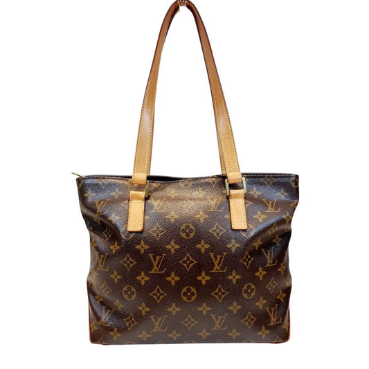 Louis Vuitton Cabas Piano Monogram Shoulder Bag Canvas