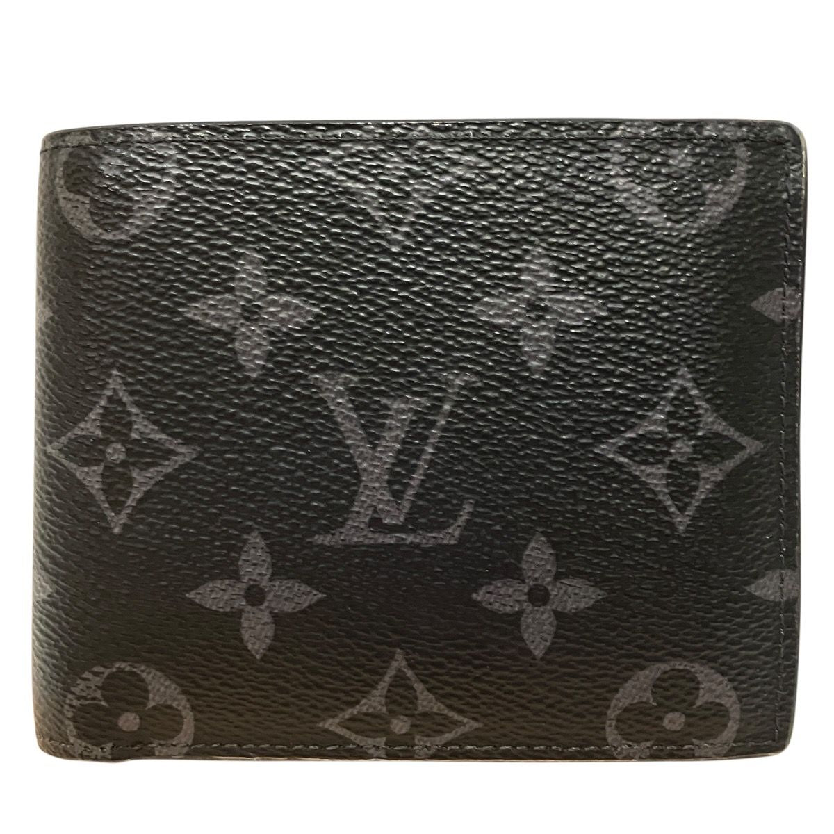 Louis Vuitton Portefeuille Marco NM Monogram Eclipse Bifold Wallet Canvas — view 2